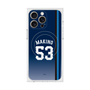 プレミアムスクエアケース with MagSafe［ 埼玉西武ライオンズ- #53 MAKINO - ビジター ］