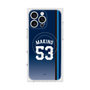 プレミアムスクエアケース with MagSafe［ 埼玉西武ライオンズ- #53 MAKINO - ビジター ］
