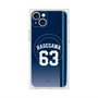 プレミアムスクエアケース with MagSafe［ 埼玉西武ライオンズ- #63 HASEGAWA - ビジター ］