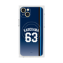 プレミアムスクエアケース with MagSafe［ 埼玉西武ライオンズ- #63 HASEGAWA - ビジター ］