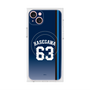 プレミアムスクエアケース with MagSafe［ 埼玉西武ライオンズ- #63 HASEGAWA - ビジター ］
