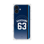 プレミアムスクエアケース with MagSafe［ 埼玉西武ライオンズ- #63 HASEGAWA - ビジター ］