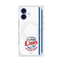 プレミアムスクエアケース with MagSafe［ 埼玉西武ライオンズ- ロゴ - ホワイト ］
