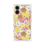 プレミアムスクエアケース with MagSafe［ 日比谷花壇 - HarmonyinBloom - イエロー ］
