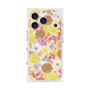 プレミアムスクエアケース with MagSafe［ 日比谷花壇 - HarmonyinBloom - イエロー ］