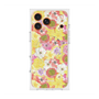 プレミアムスクエアケース with MagSafe［ 日比谷花壇 - HarmonyinBloom - イエロー ］