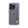プレミアムスクエアケース with MagSafe［ クリアソン新宿 - 縦組ロゴ1 ］