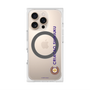 プレミアムスクエアケース with MagSafe［ クリアソン新宿 - 縦組ロゴ1 ］