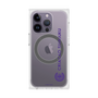 プレミアムスクエアケース with MagSafe［ クリアソン新宿 - 縦組ロゴ２ ］