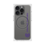 プレミアムスクエアケース with MagSafe［ クリアソン新宿 - 縦組ロゴ２ ］
