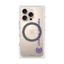プレミアムスクエアケース with MagSafe［ クリアソン新宿 - 縦組ロゴ２ ］