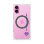 プレミアムスクエアケース with MagSafe［ クリアソン新宿 - 縦組ロゴ２ ］