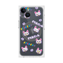 プレミアムスクエアケース with MagSafe［ クリアソン新宿 - くりあにゃん - 総柄 ］