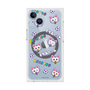 プレミアムスクエアケース with MagSafe［ クリアソン新宿 - くりあにゃん - 総柄 ］