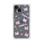 プレミアムスクエアケース with MagSafe［ クリアソン新宿 - くりあにゃん - 総柄 ］