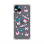 プレミアムスクエアケース with MagSafe［ クリアソン新宿 - くりあにゃん - 総柄 ］
