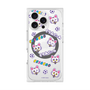 プレミアムスクエアケース with MagSafe［ クリアソン新宿 - くりあにゃん - 総柄 ］