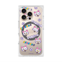プレミアムスクエアケース with MagSafe［ クリアソン新宿 - くりあにゃん - 総柄 ］