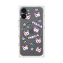 プレミアムスクエアケース with MagSafe［ クリアソン新宿 - くりあにゃん - 総柄 ］