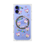 プレミアムスクエアケース with MagSafe［ クリアソン新宿 - くりあにゃん - 総柄 ］