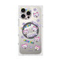 プレミアムスクエアケース with MagSafe［ クリアソン新宿 - くりあにゃん - 総柄 ］