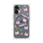プレミアムスクエアケース with MagSafe［ クリアソン新宿 - くりあにゃん - 総柄 ］