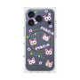 プレミアムスクエアケース with MagSafe［ クリアソン新宿 - くりあにゃん - 総柄 ］