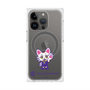 プレミアムスクエアケース with MagSafe［ クリアソン新宿 - くりあにゃん - ハイタッチ ］