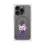 プレミアムスクエアケース with MagSafe［ クリアソン新宿 - くりあにゃん - ハイタッチ ］