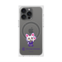 プレミアムスクエアケース with MagSafe［ クリアソン新宿 - くりあにゃん - ハイタッチ ］