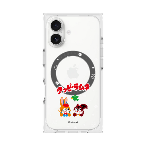 プレミアムスクエアケース with MagSafe［ クッピーラムネ - 寝ころぶ ］