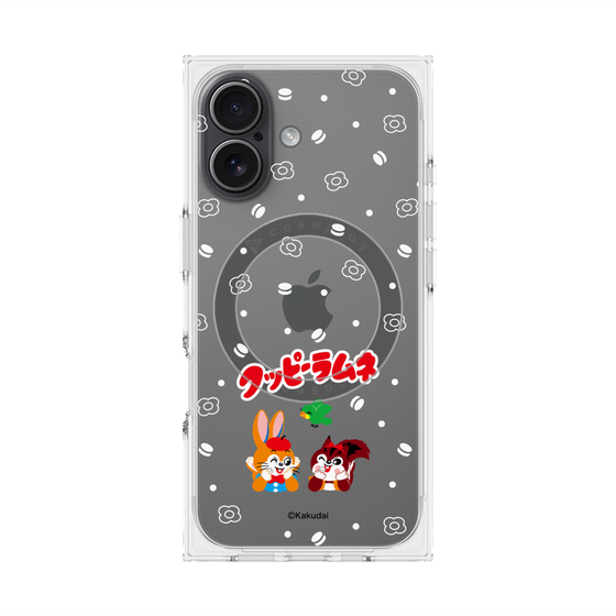 プレミアムスクエアケース with MagSafe［ クッピーラムネ - 寝ころぶ ］