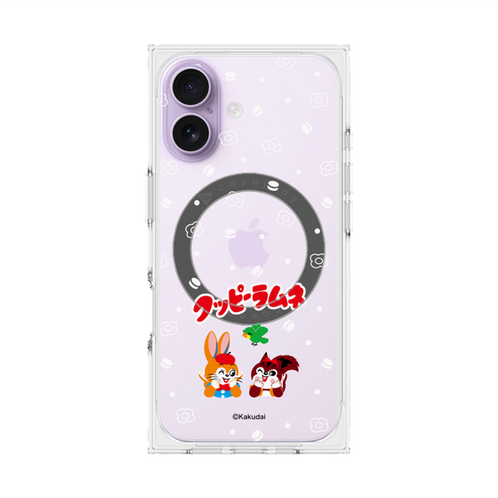 プレミアムスクエアケース with MagSafe［ クッピーラムネ - 寝ころぶ ］