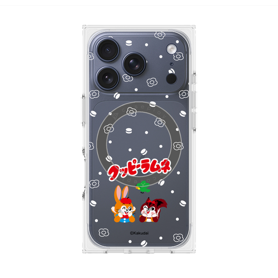 プレミアムスクエアケース with MagSafe［ クッピーラムネ - 寝ころぶ ］