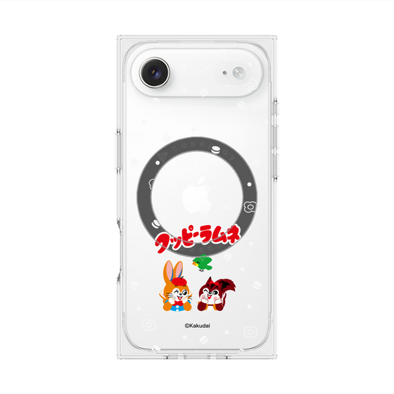 プレミアムスクエアケース with MagSafe［ クッピーラムネ - 寝ころぶ ］
