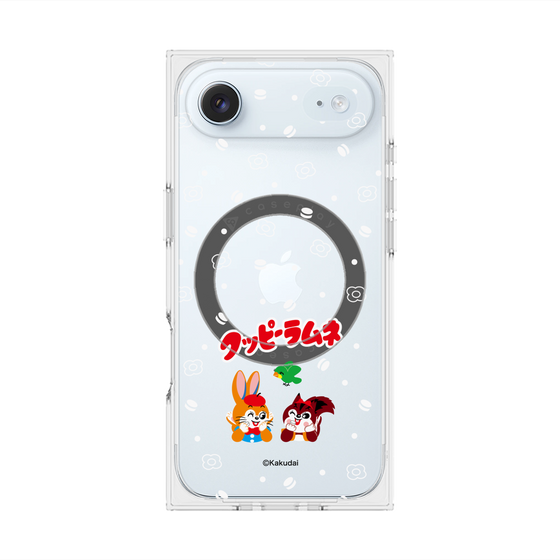プレミアムスクエアケース with MagSafe［ クッピーラムネ - 寝ころぶ ］