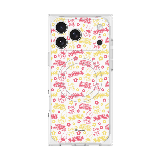 プレミアムスクエアケース with MagSafe［ クッピーラムネ - パターン2 ］
