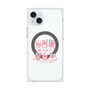 プレミアムスクエアケース with MagSafe［ もくもくちゃん - リボン ］