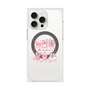 プレミアムスクエアケース with MagSafe［ もくもくちゃん - リボン ］