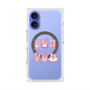プレミアムスクエアケース with MagSafe［ もくもくちゃん - リボン ］