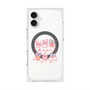 プレミアムスクエアケース with MagSafe［ もくもくちゃん - リボン ］