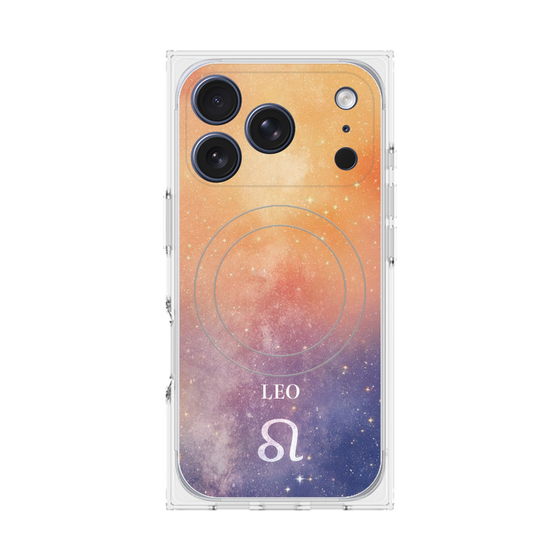プレミアムスクエアケース with MagSafe［ STARRY SIGNS - オリジナル - Leo ］