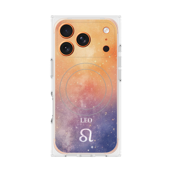 プレミアムスクエアケース with MagSafe［ STARRY SIGNS - オリジナル - Leo ］