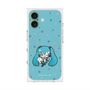 プレミアムスクエアケース with MagSafe［ しろたん×初音ミク - 初音ミク - しろたんと一緒 ］