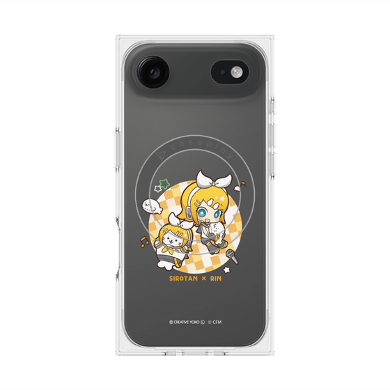 プレミアムスクエアケース with MagSafe［ しろたん×初音ミク - しろたん×鏡音リン ］