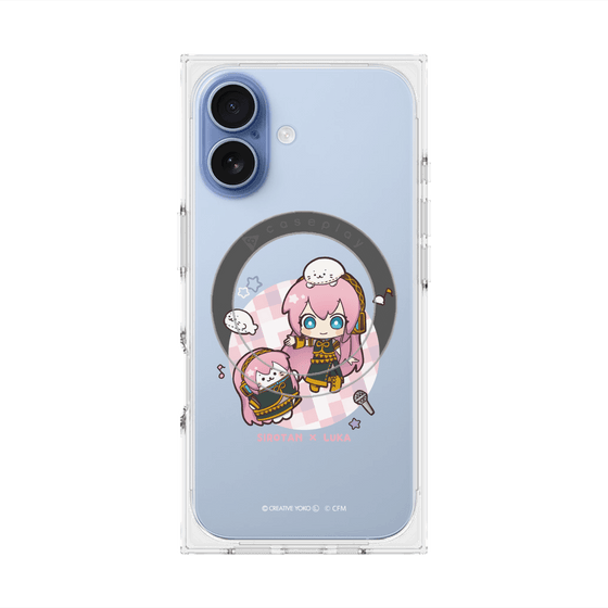 プレミアムスクエアケース with MagSafe［ しろたん×初音ミク - しろたん×巡音ルカ ］