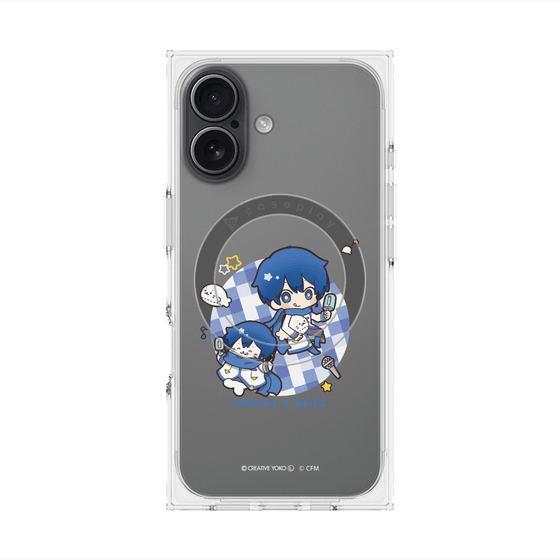 プレミアムスクエアケース with MagSafe［ しろたん×初音ミク - しろたん×KAITO ］