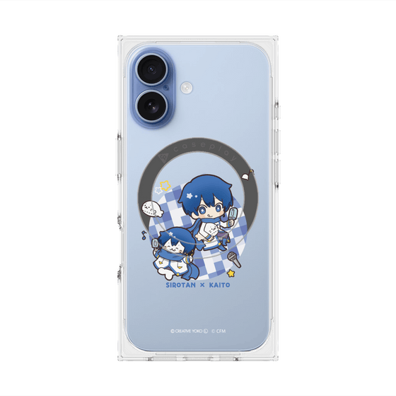 プレミアムスクエアケース with MagSafe［ しろたん×初音ミク - しろたん×KAITO ］