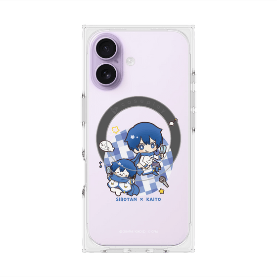 プレミアムスクエアケース with MagSafe［ しろたん×初音ミク - しろたん×KAITO ］