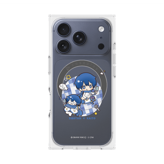 プレミアムスクエアケース with MagSafe［ しろたん×初音ミク - しろたん×KAITO ］